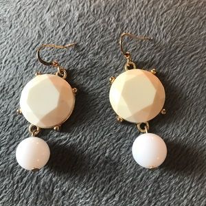 Jewelry - White and Cream Bubble Earrings Jewelry - White and Cream Bubble Earrings